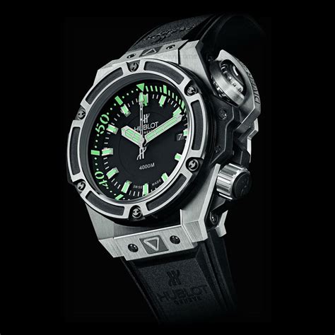 hublot geneve 4000m diver|Hublot dive watch.